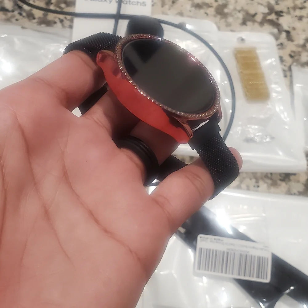 Samsung Galaxy Watch5 44mm with Black and Gold Accessories